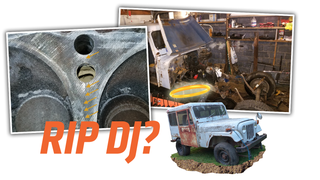 My $500 Postal Jeep Has a Cracked Engine and Now I'm Convinced It Wants to Die